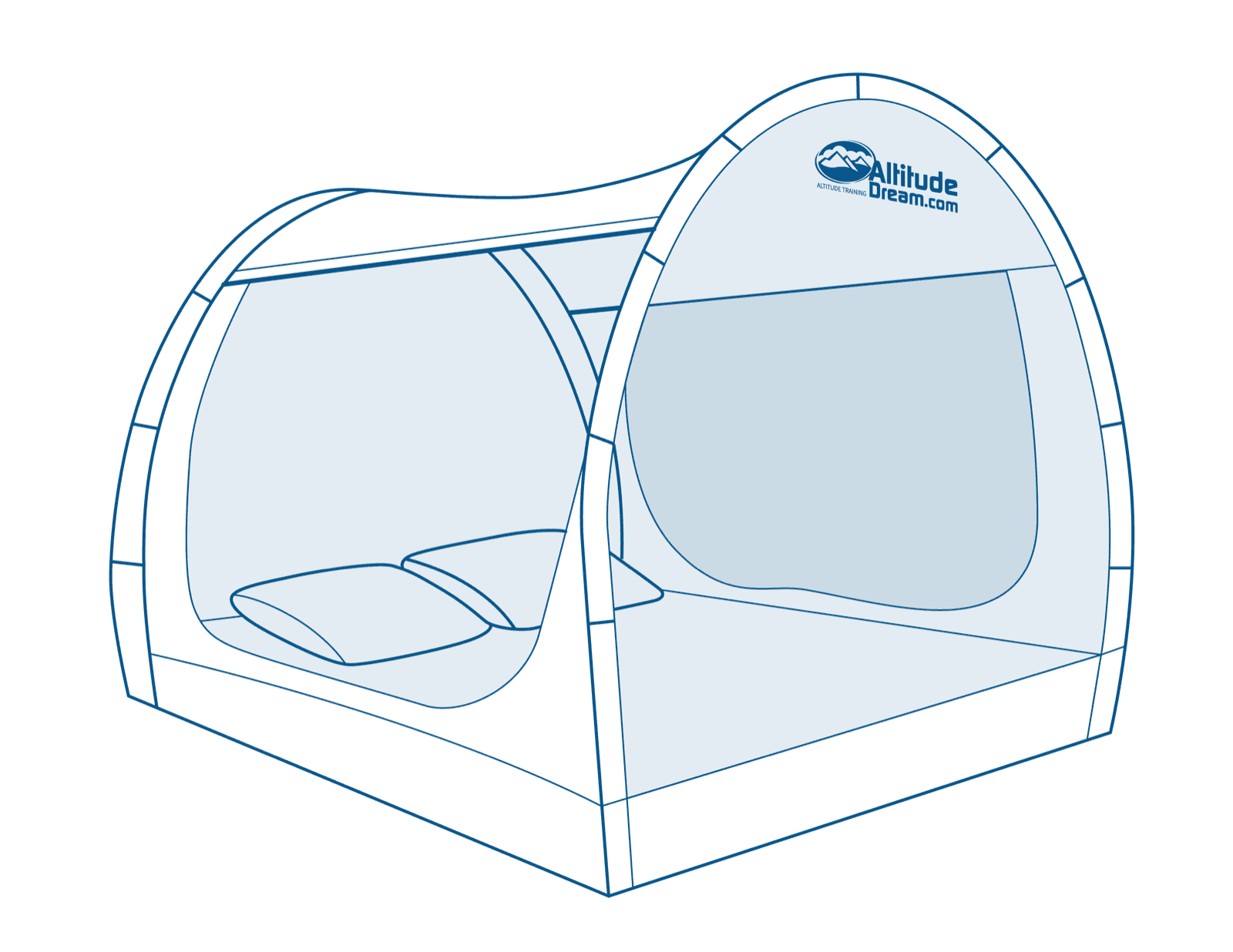 Altitude Dream slaapsysteem: hoogtetent met altitude generator